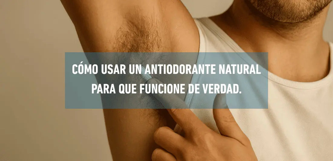 Cómo usar un antiodorante natural para que funcione de verdad. - Noodor.es