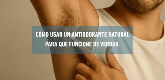 Cómo usar un antiodorante natural para que funcione de verdad. - Noodor.es